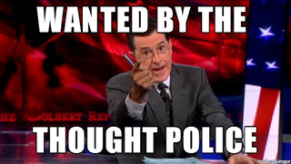 Illustration for article titled The Colbert thing.